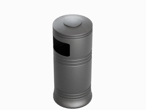 Street Trash Bin 01 3D 모델