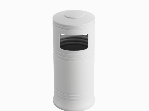 Street Trash Bin 02 Modelo 3D