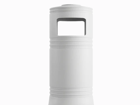 Street Trash Bin 02 3D Model