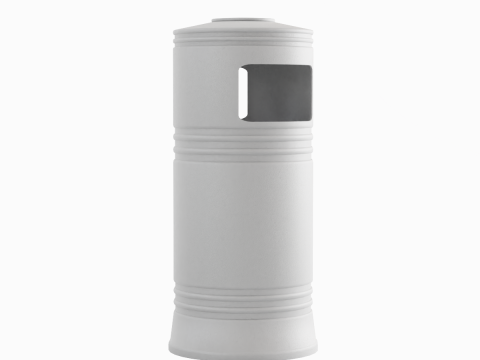 Street Trash Bin 02 3D-Modell