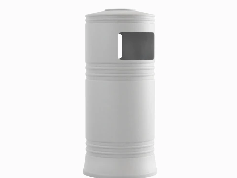 Street Trash Bin 02 3D Model