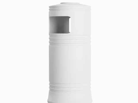 Street Trash Bin 02 3D Model