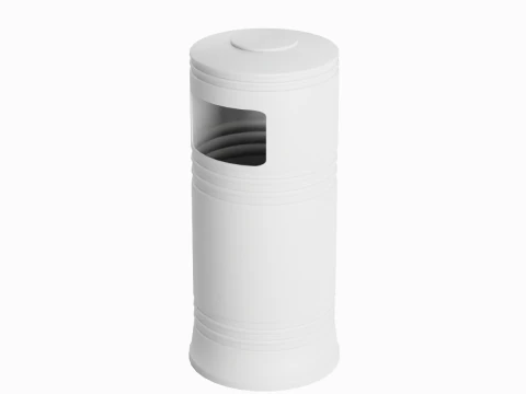 Street Trash Bin 02 3D Model