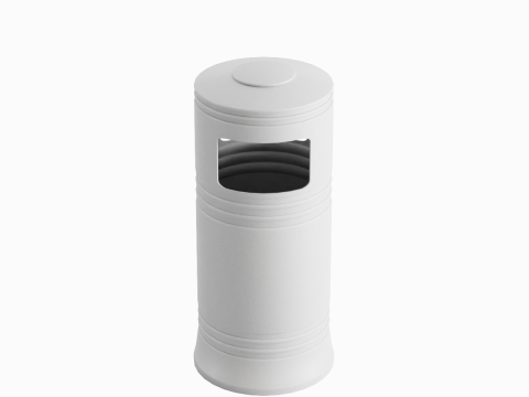 Street Trash Bin 02 3D-Modell