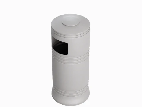 Street Trash Bin 03 3D Model