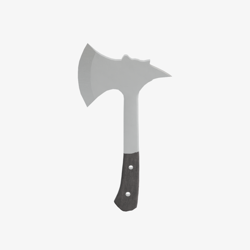 Survival Iron Axe 01 3Dモデル .c4d .max .obj .3ds .fbx .stl .blend 