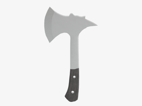 Survival Iron Axe 01 3D Model