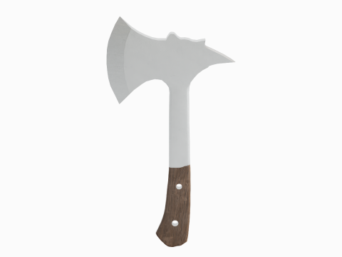 Survival Iron Axe 02 3D Model