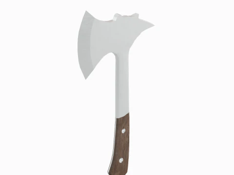 Survival Iron Axe 02 3D Model