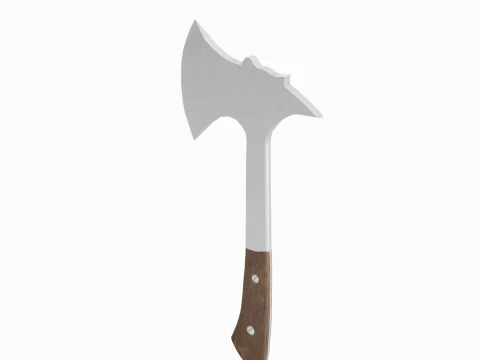 Survival Iron Axe 02 3D Model