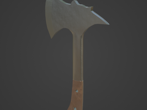 Survival Iron Axe 02 3D-Modell