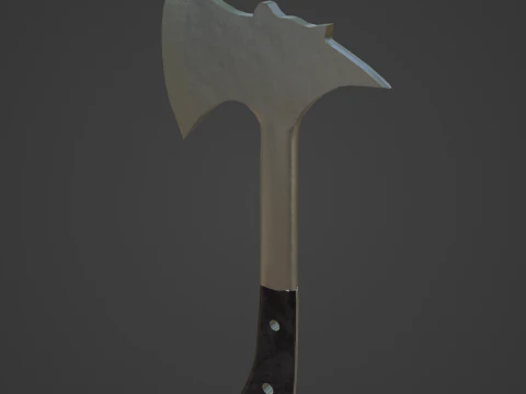 Survival Iron Axe 03 3D Model