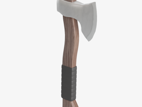 Survival Axe 01 3D Model