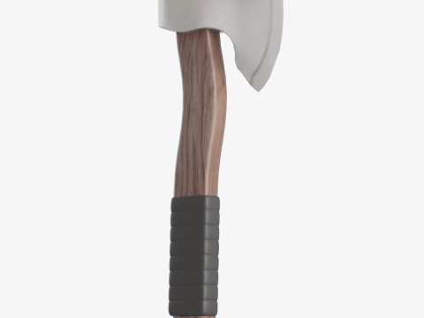 Survival Axe 01 3D Model