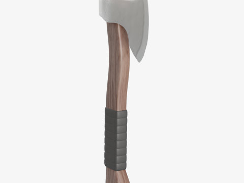 Survival Axe 01 3D Model