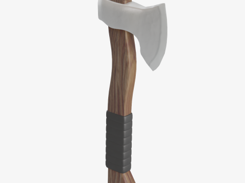Survival Axe 02 3D Model