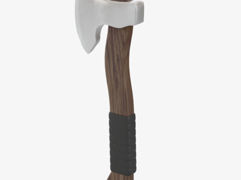 Survival Axe 02 3D Model