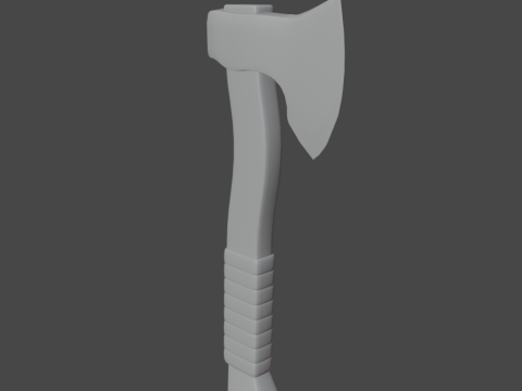 Survival Axe 02 3D Model