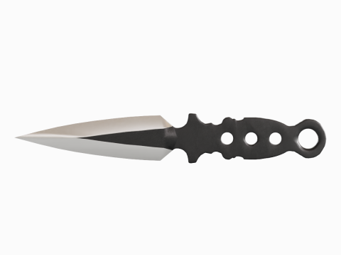 Throwing Knife 01 3D Model