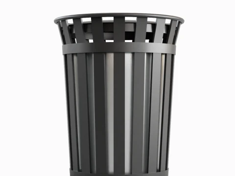 Trash Box 01 3D Model