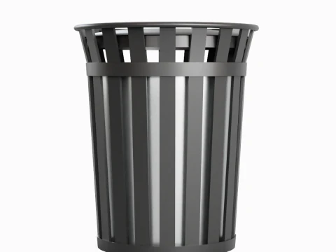 Trash Box 01 3D Model