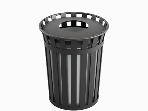Trash Box 01 3D Model