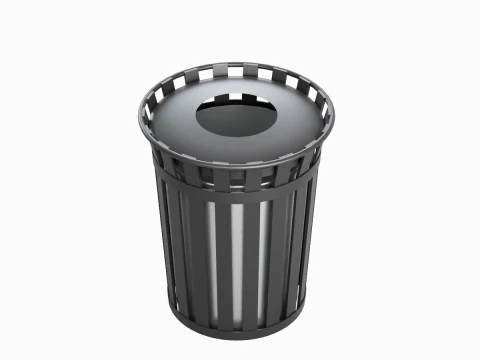 Trash Box 01 3D Model