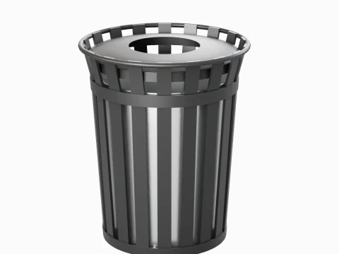 Trash Box 01 3D Model