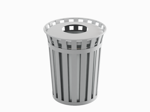 Trash Box 02 3D Model