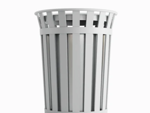Trash Box 02 3D Model