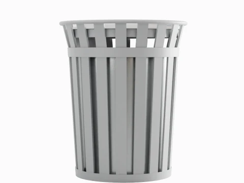 Trash Box 02 3D Model
