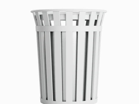 Trash Box 02 3D Model