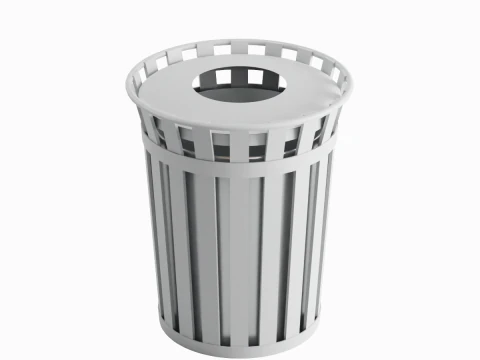 Trash Box 02 3D Model