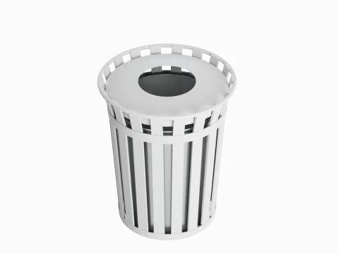 Trash Box 02 3D Model