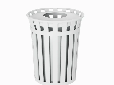 Trash Box 02 3D Model