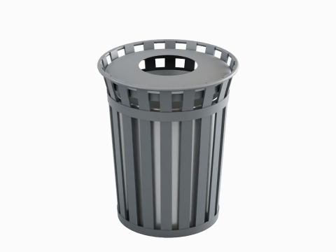 Trash Box 03 3D Model
