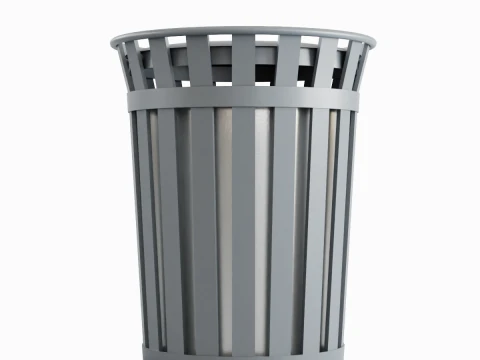 Trash Box 03 3D Model