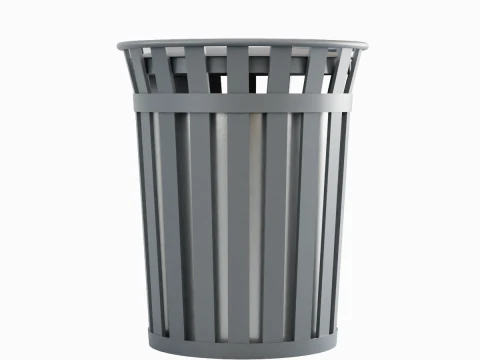 Trash Box 03 3D Model