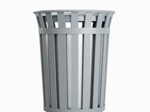 Trash Box 03 3D Model
