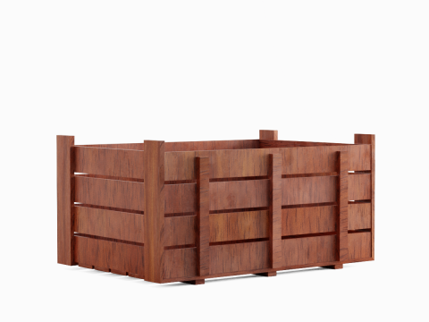 Wooden Crate 05 3D Model
