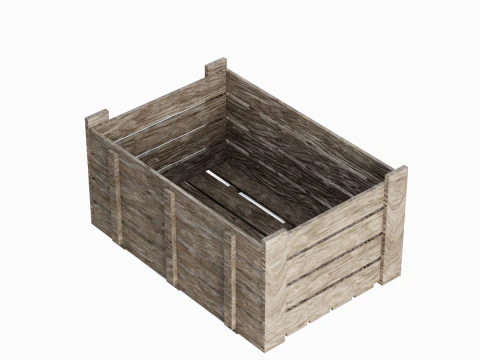 Caixa de Madeira 06 Modelo 3D