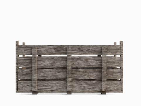 Wooden Crate 06 3D मॉडल