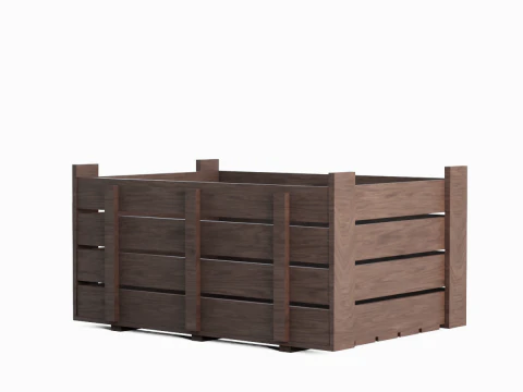 Wooden Crate 07 3D Model