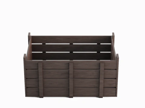Wooden Crate 07 3D Model