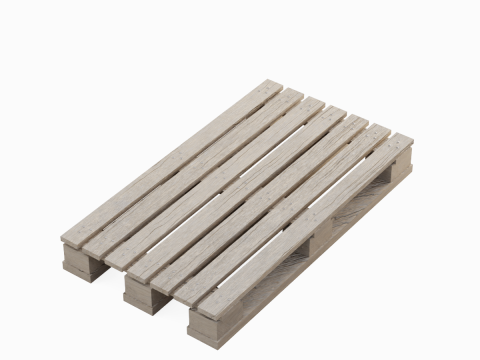 Wooden Pallet 01 Modèle 3D