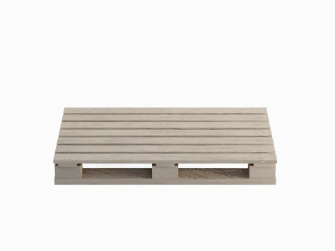 Wooden Pallet 01 3D Model