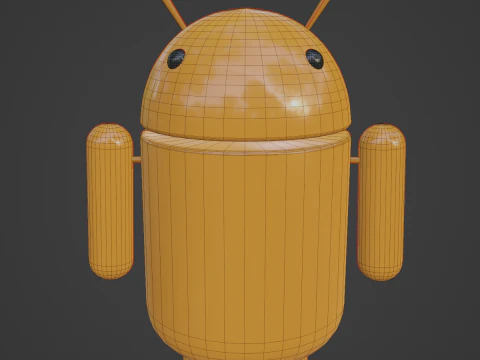 Android Robot 04 3D Model