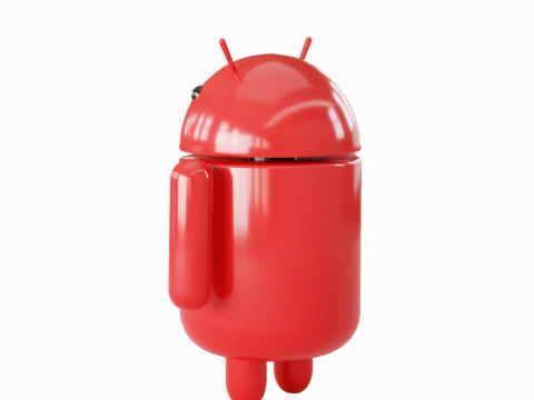 Android Robot 05 3D Model