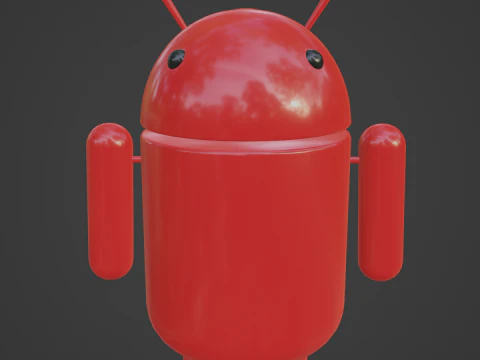 Android Robot 05 3D Model
