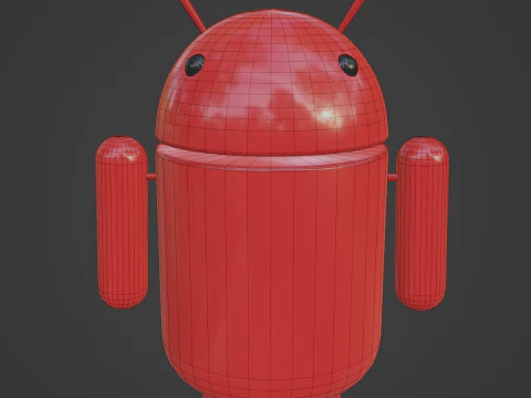Android Robot 05 3D Model